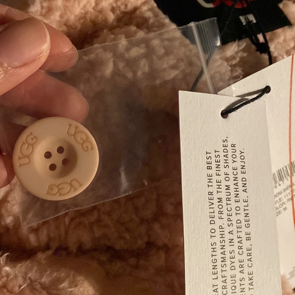 Women’s UGG ANNONA SHERPA TRAVEL CARDIGAN M - Picture 7 of 10